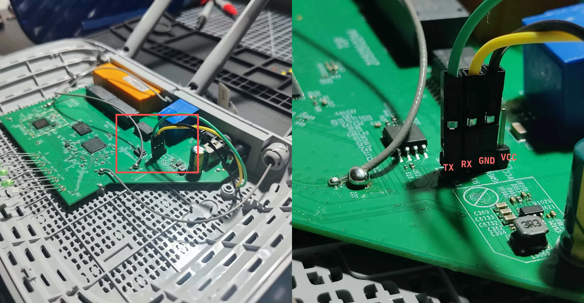 Archer C20 UART Header